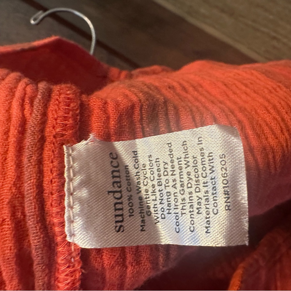 Sundance Terracotta Sleeveless Midi Dress - Picture 4 of 5